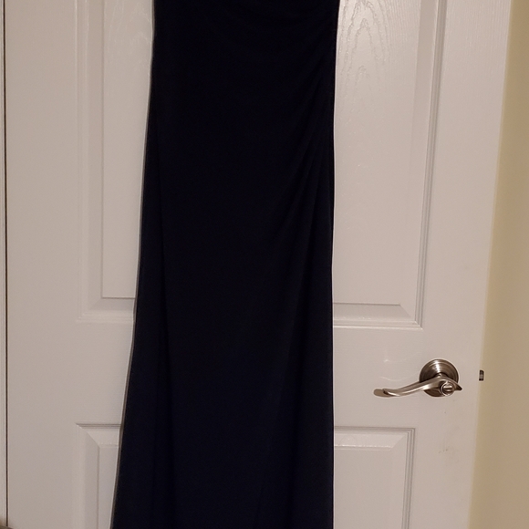 Woman size 4 us navy blue party dress - Picture 5 of 5